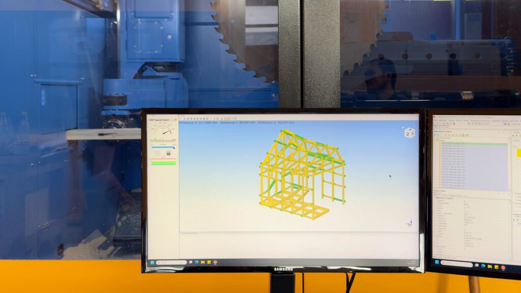 Das digitale Tool der Hochschule München, das Entwurf, Planung und Fertigung für nachhaltiges Bauen miteinander verknüpft.