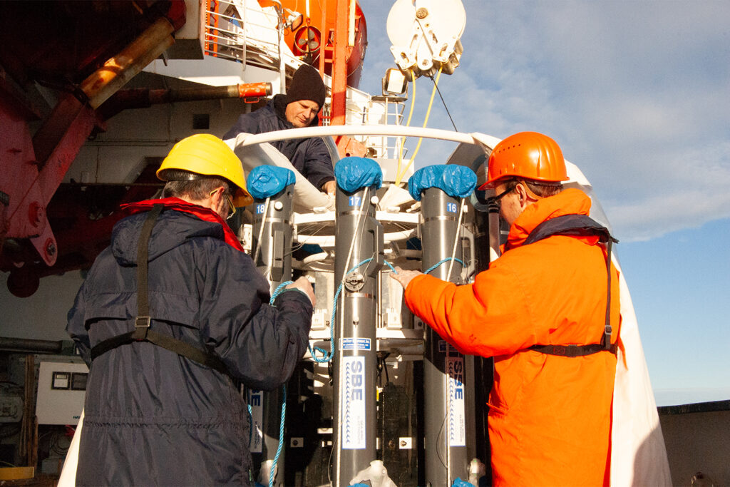 Eine neue Studie belegt, dass Blei aus dem Nordatlantik bis in die Arktis gelangt und sich dort im Meeresboden anreichert.