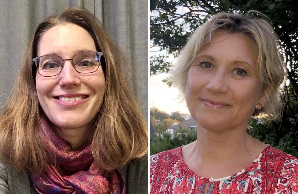 Kajsa Sjöholm and Magdalena Taube, University fo Gothenburg
