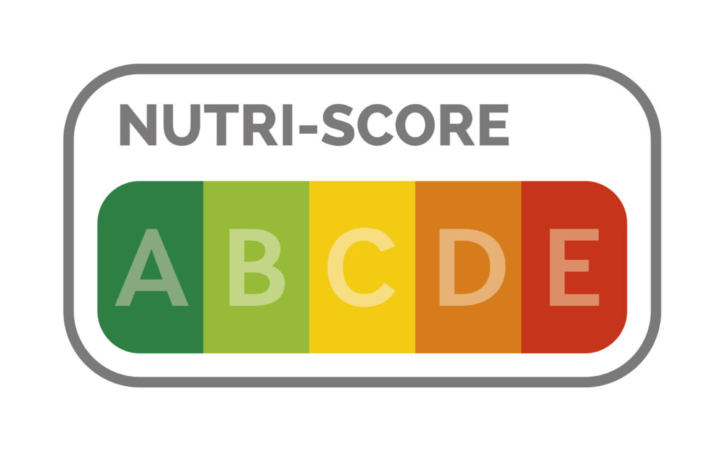 Der Nutri-Score zeigt mit fünf Farben, wie günstig die Nährstoffzusammensetzung eines Lebensmittels ist.
