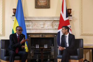Paul Kagame und Rishi Sunak