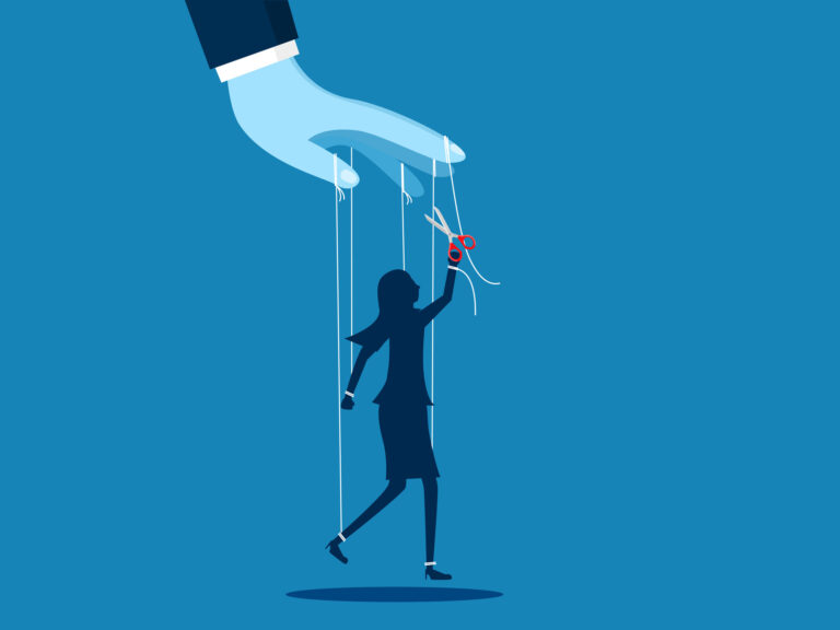 Manipulatives Verhalten steckt häufig in ganz alltäglichen Situationen. © Vecteezy