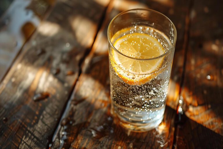 2400-ai-generated-sparkling-water-and-lemon-slice-macro-closeup-on-rustic-wooden-table-capture-condensation-details