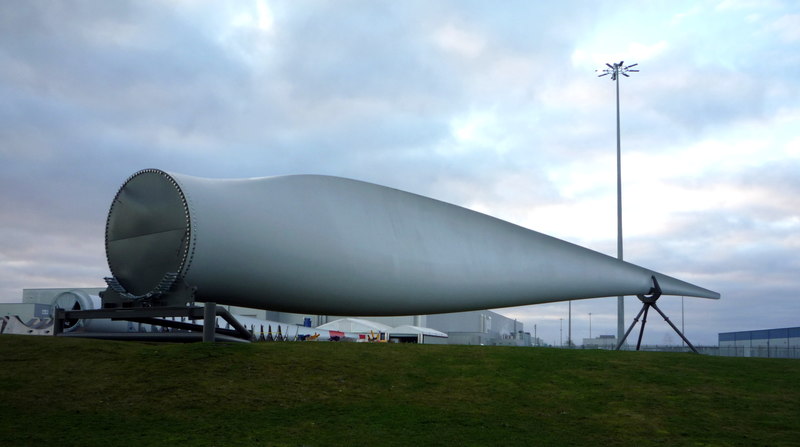 Ausgediente Windräder könnten als Akkus dienen, wenn es nach Sinonus geht.