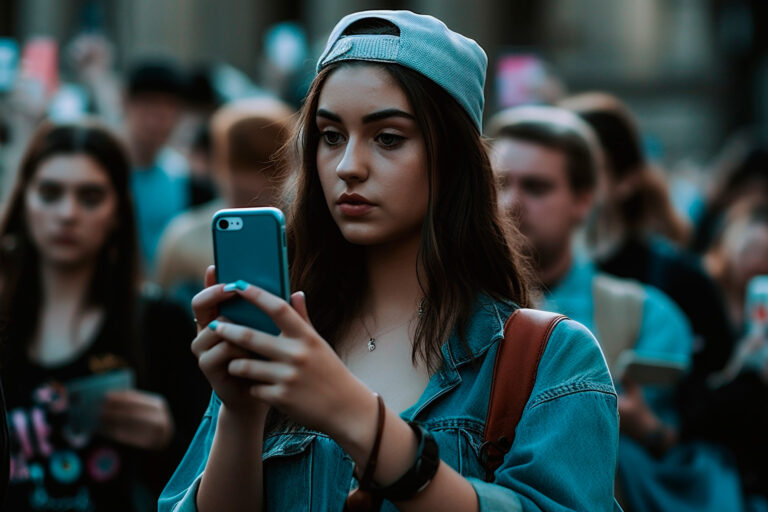 Soziale Medien Teenager Gesundheit