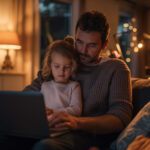 Ina lebt für Familie und Karriere. Doch die Vereinbarkeit hängt am Homeoffice ihres Mannes – ein fragiles Gleichgewicht (Symbolbild). © Vecteezy