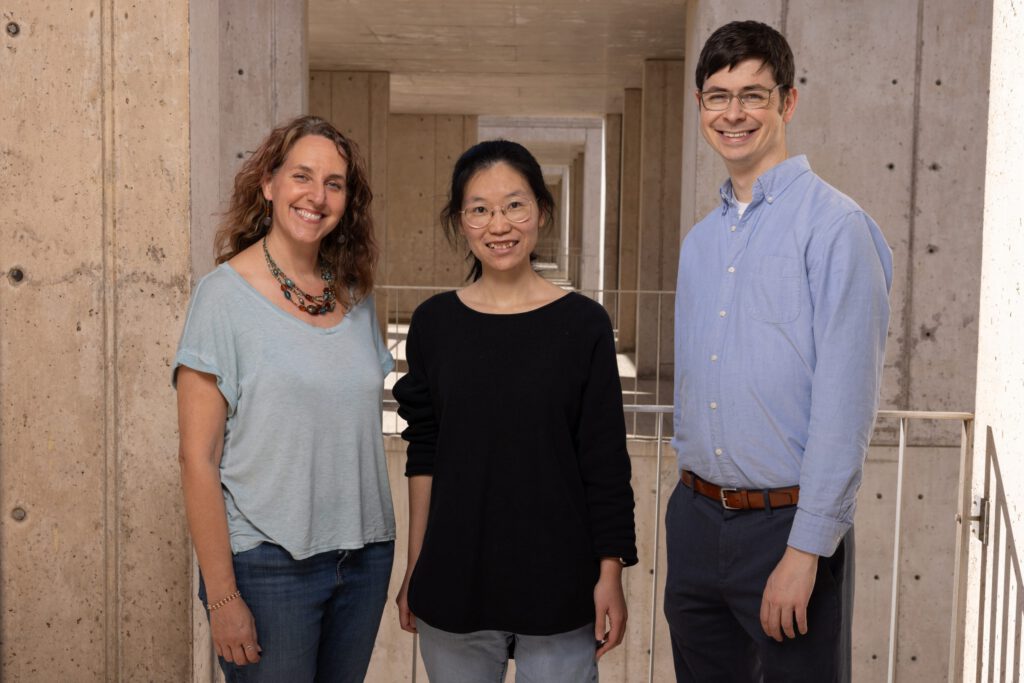 Susan Kaech, Shixin Ma und Thomas Mann, Forscher des Salk Institute. © Salk Institute