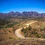 Das Flinders-Ranges-Gebirge in Südaustralien, Fundort der fossilen Muscheln. © Wikimedia