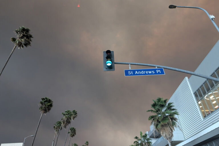 Los Angeles: Waldbrände zerstören unzählige Häuser, doch kluges Design schützt einige vor den Flammen. © Wikimedia