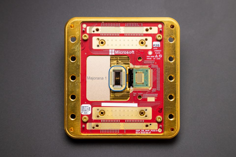 Microsoft präsentiert Majorana 1 – den ersten Quantenprozessor mit topologischen Qubits weltweit.