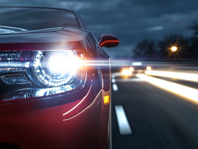 Moderne Autoscheinwerfer blenden mehr als früher – besonders auf nassen Straßen.