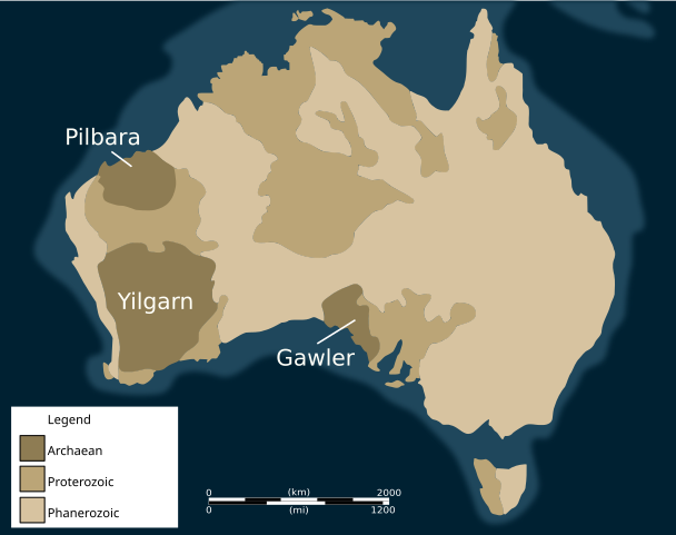 Die karge Pilbara-Region in Westaustralien birgt Spuren der Erdgeschichte – hier entdeckten Forscher den ältesten Meteoritenkrater der Welt. © Woudloper via Wikimedia unter CC BY 4.0