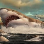 Otodus Megalodon war der größte Hai, der je in den Gewässern der Erde gelebt hat – und war vielleicht sogar noch größer, als bisher angenommen. © Hugo Saláis