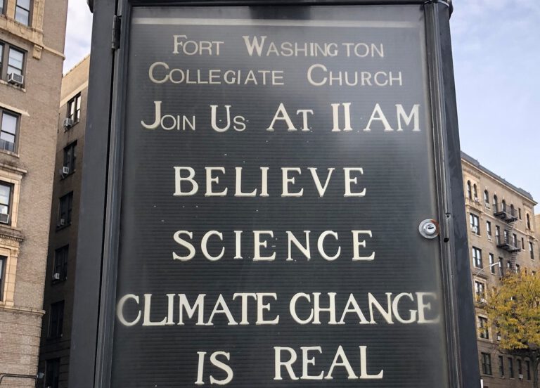 Klimawandel und Kirche: Was Gläubige in USA nicht wissen sollen