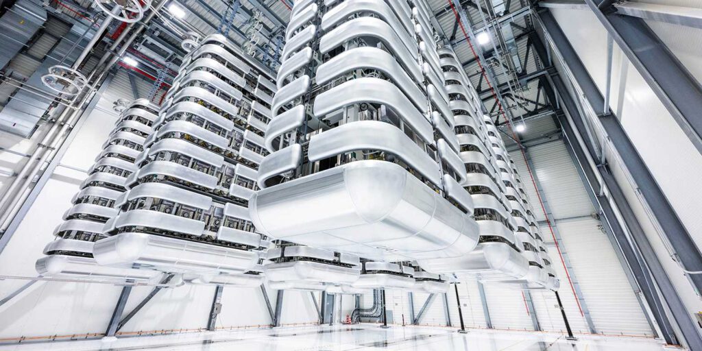 Wechselrichteranlagen werden auch benötigt, um zwei Wechselstromnetze miteinander zu verbinden.© Courtesy of Hitachi Energy