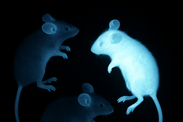 Lebende Körper zeigen ein Leuchten, das mit dem Tod erlischt.