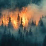 Verheerende Waldbrände in Kanada kühlten die Erde ab