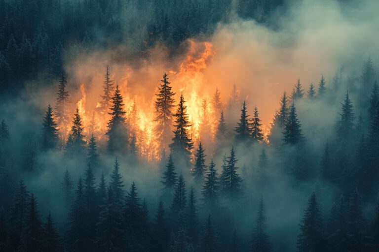 Verheerende Waldbrände in Kanada kühlten die Erde ab