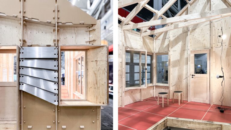 Digital geplante Holzhäuser lassen sich dank Stecksystem schnell, leise und ohne Werkzeug bauen – für nachhaltigen Hausbau mit minimalem Aufwand.