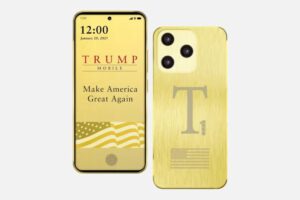 Smartphone für Konservative: Goldenes Trump-Handy vorgestellt