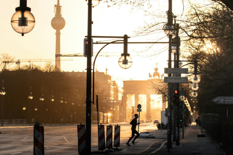 Menschen in Singapur sind mehr in Bewegung als Berlin