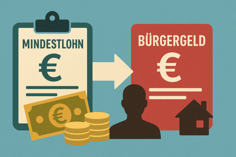 Mindestlohnarbeit bringt mehr Einkommen als Bürgergeld