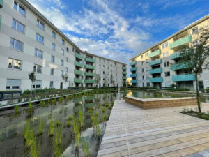 Mannheim spart 40 Prozent Wasser: Neubau zeigt, wie Städte Wasser wiederverwenden und sich besser gegen Hitze, Dürre und Starkregen wappnen.