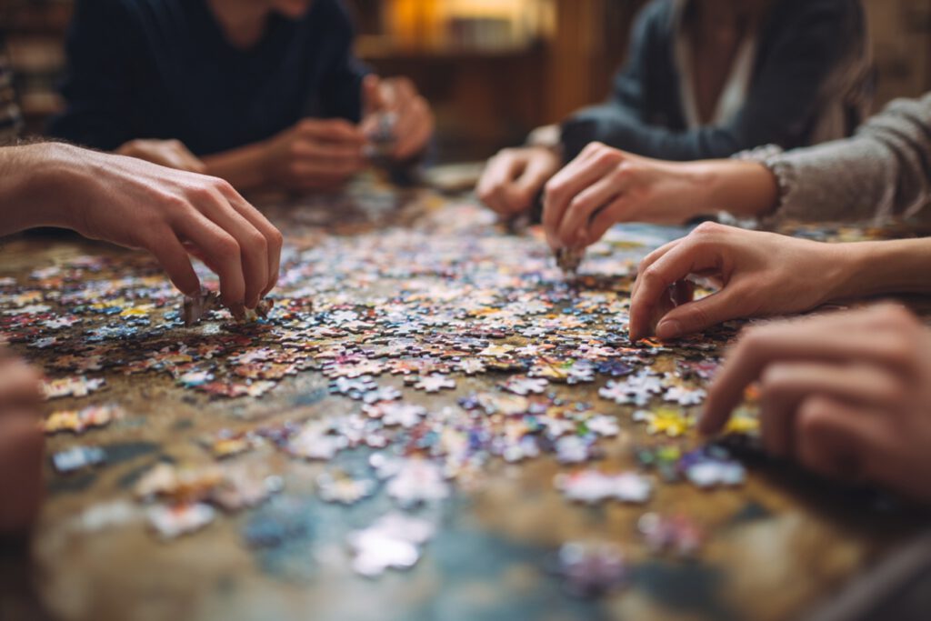 Wer gemeinsam Aufgaben löst, bewegt sich im gleichen Takt