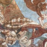 Das Fresko „Trionfo della Morte“ zeigt, wie eine Epidemie Menschen aller Stände trifft – vom Adligen bis zum Bettler – und Dämonen ihre Seelen forttragen.