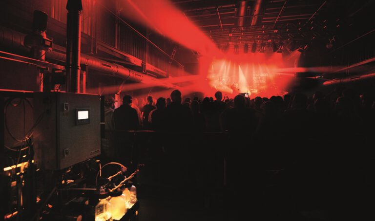 Szene eines Konzerts