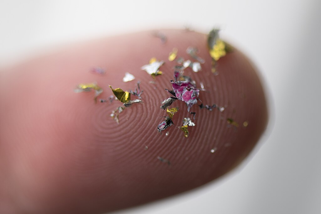 Winzige Plastikpartikel