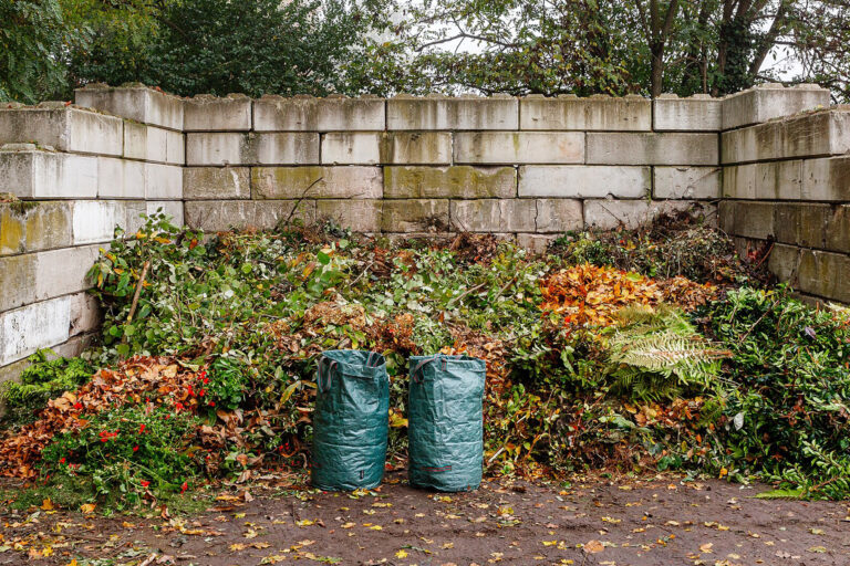 Grünschnittplatz in Deutschland