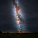 Milchstraße fotografiert in Sponheim (Rheinland-Pfalz, Deutschland)