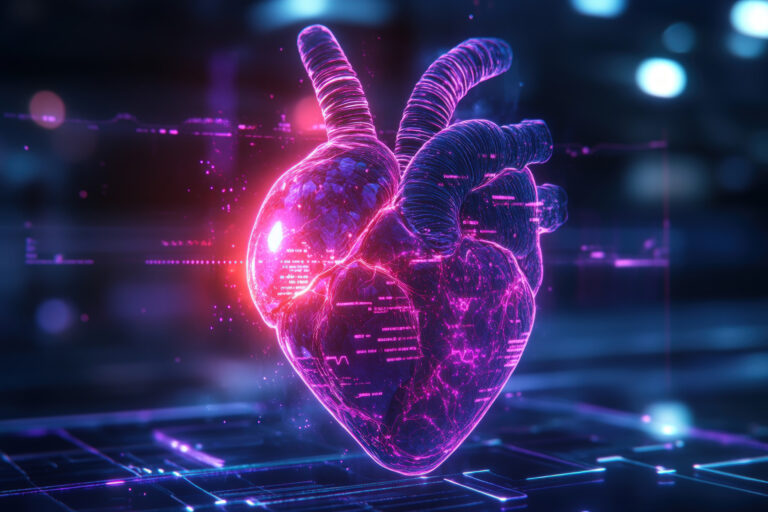 Digital erstelltes Bild eines Herzens