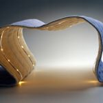 Mehrlagiges Flachsfasergewebe trägt, formt und polstert die Sitzfläche.