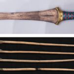 Der verzierte Dolch von Prinzessin Ita und die Pfeile aus dem Grab von Noub-Hotep: Die Knochen beider Frauen deuten darauf hin, dass diese Waffen mehr als königliche Grabbeigaben waren. © Egyptian Museum/Sameh Abdel Mohsen; Eman Shawky