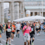 Szene vom Berlin Marathon