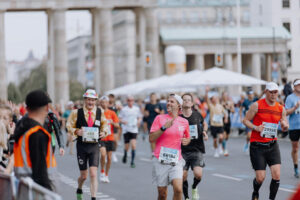 Szene vom Berlin Marathon