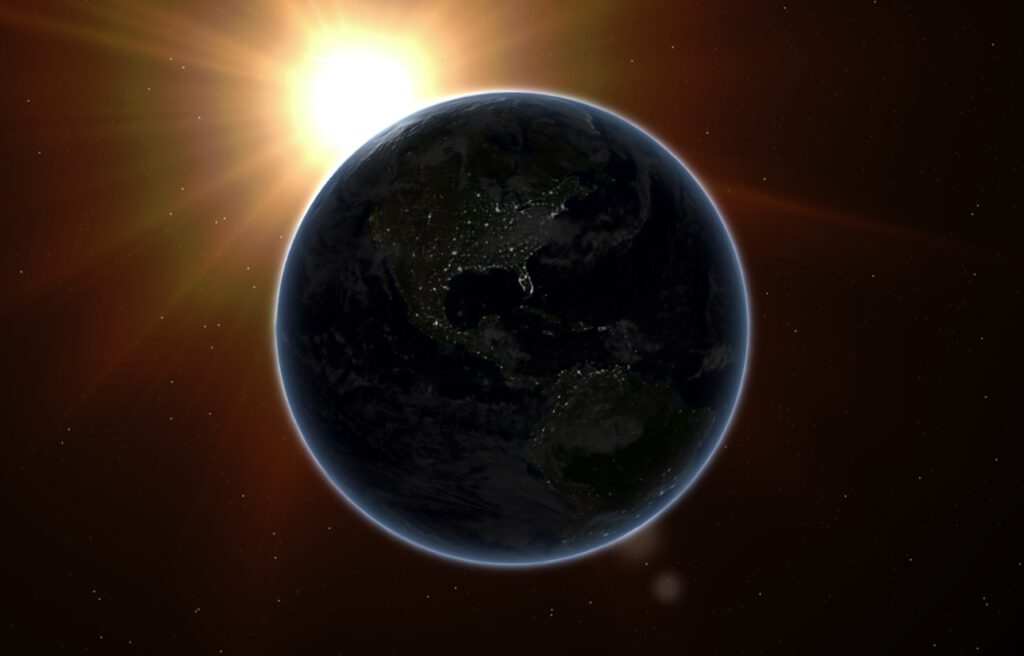 Am 6. Juli 2026 steht die Erde an ihrem sonnenfernsten Punkt: Rund 152,1 Millionen Kilometer trennen sie dann von der Sonne.