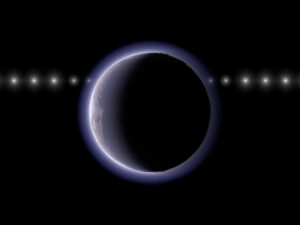 Der kleine Himmelskörper 2002 XV93 besitzt im äußeren Sonnensystem offenbar eine Atmosphäre, obwohl er dafür eigentlich zu klein sein müsste.