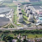 Das frühere Kohlekraftwerk Cottam in Nottinghamshire