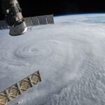 Taifun Soudelor aus dem All