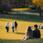 Menschen im Park