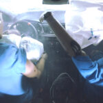 Crashtest mit zwei Dummies