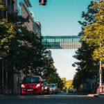 Sommer in den Straßen von Berlin