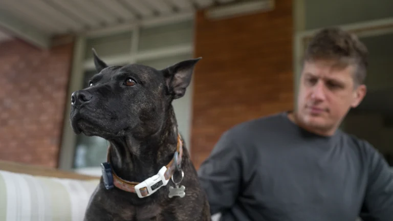 Paul und Rosie auf der Veranda