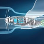 Die MTU Flying Fuel Cell wandelt Wasserstoff und Sauerstoff in Strom um, der über einen Elektromotor den Propeller antreibt. © MTU Aero Engines