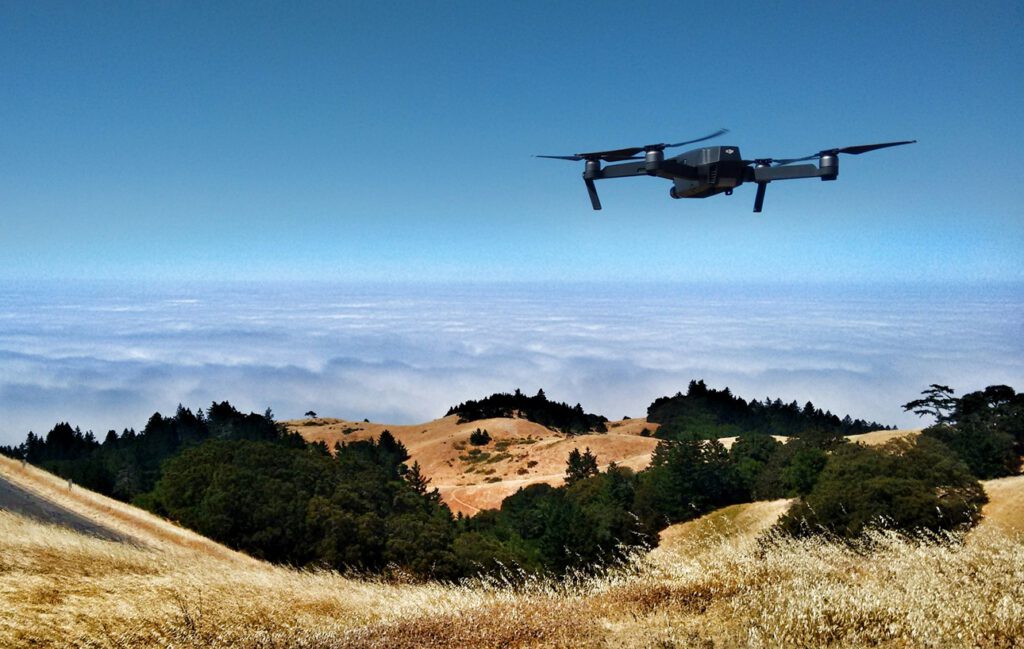 Drohnen in der Luft