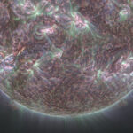 Bild einer Sonneneruption