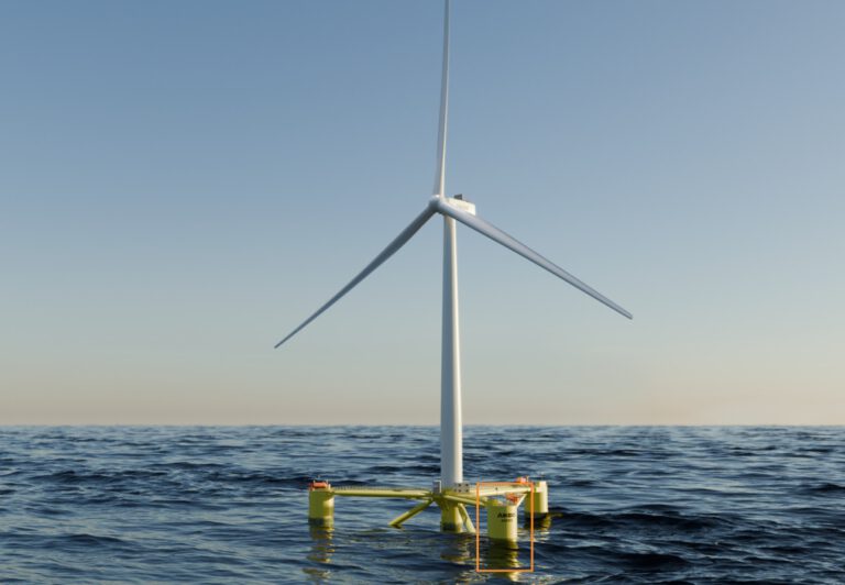 Schwimmende Offshore-Windplattform